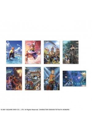 Ensemble De 8 Mini-Affiches Final Fantasy X Par Square Enix